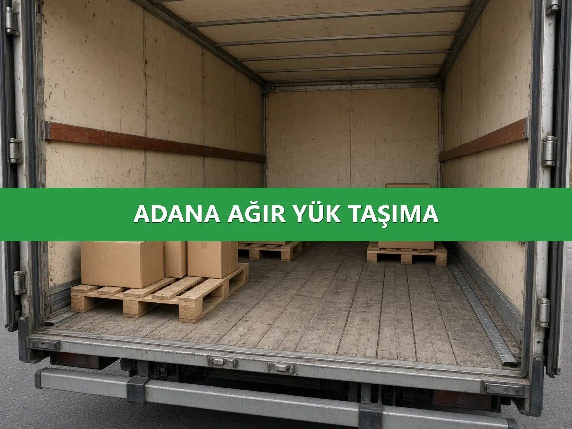 Adana Parça Yük Taşıma Teslim